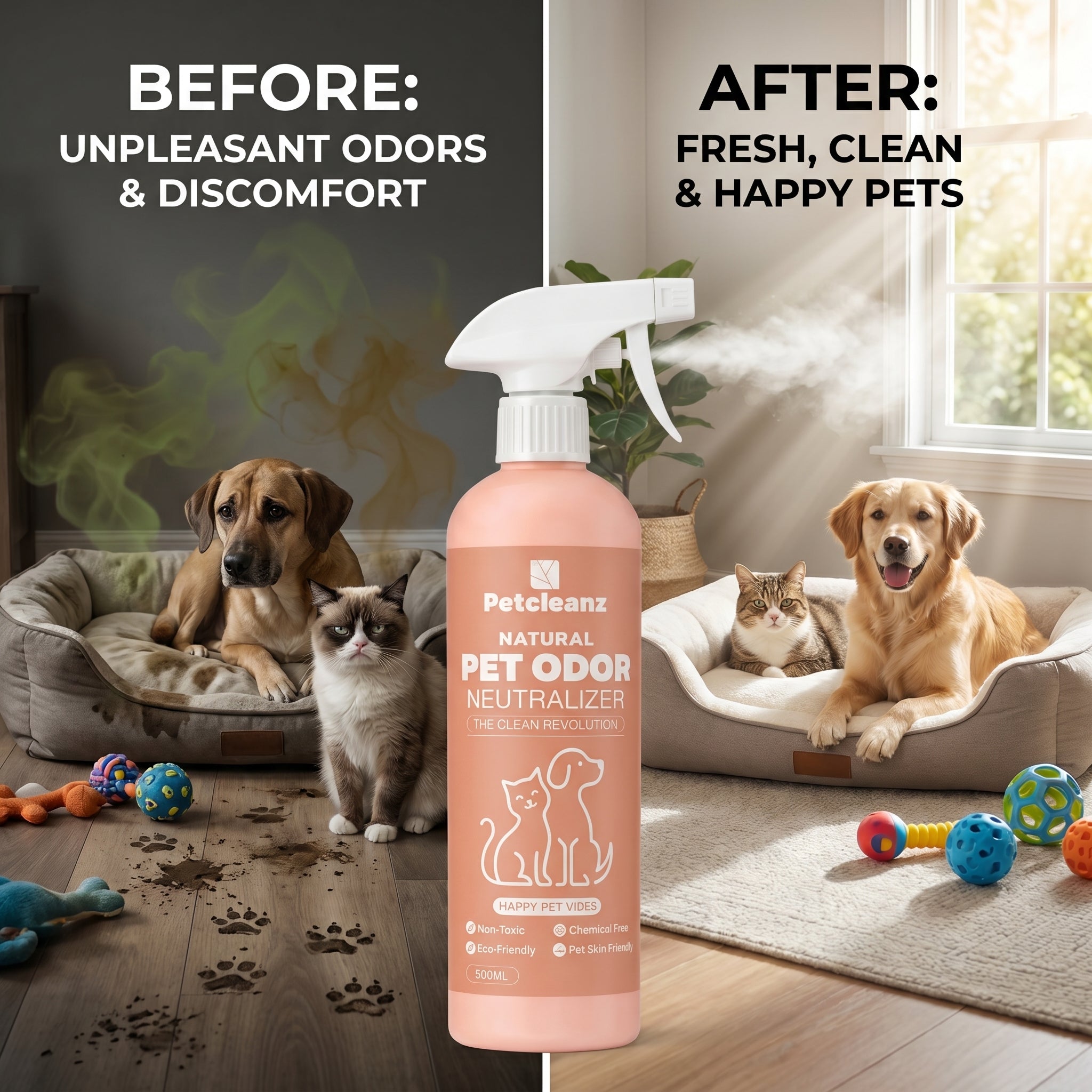 Natural Pet Odor Neutralizer